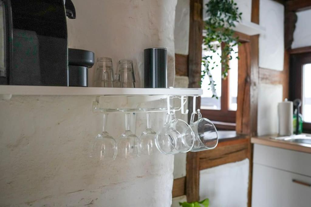 Charmante Fachwerk Wohnung Mit Terrasse In Der Altstadt Koblenz  Buitenkant foto